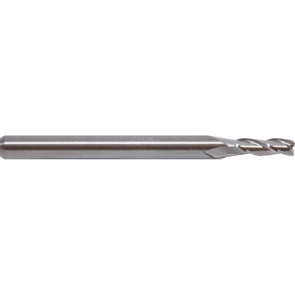 Tuffcut Gp 3 Flute End Mill, 7/64